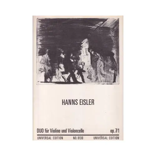 Duo fur violine und violoncello op. 7/1