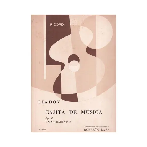 Cajita de Musica op. 32 Valse-Badinage