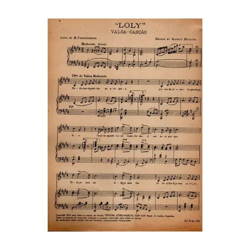 Loly - Valsa - Canção