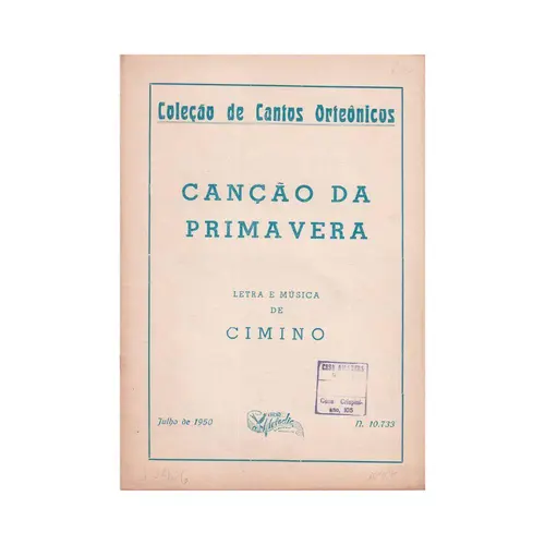Canção da Primavera