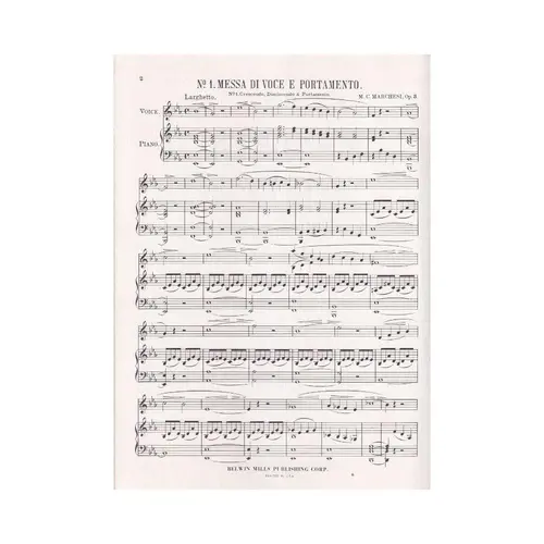 Twenty-Four Vocalises for soprano - op. 3