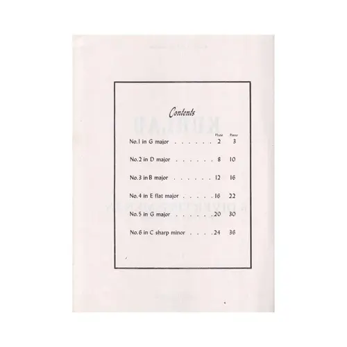 6 Divertissements for flute and piano - op. 68