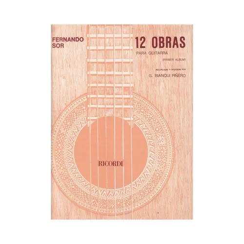 12 obras para guitarra - vol. 1
