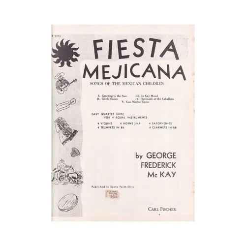 Fiesta Mejicana -Songs of the Mexican Children