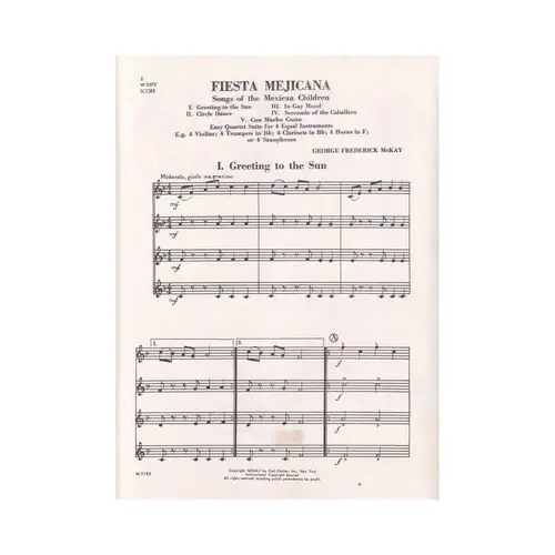 Fiesta Mejicana -Songs of the Mexican Children