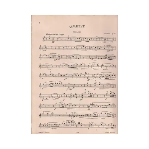 Quartet op. 29