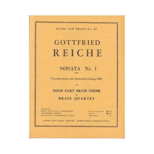 Sonata n. 1 for brass quartet