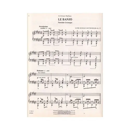 A Compendium of piano music; op. 15