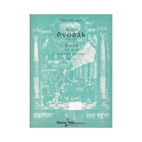 Sonata in F Major for violin and piano op. 57