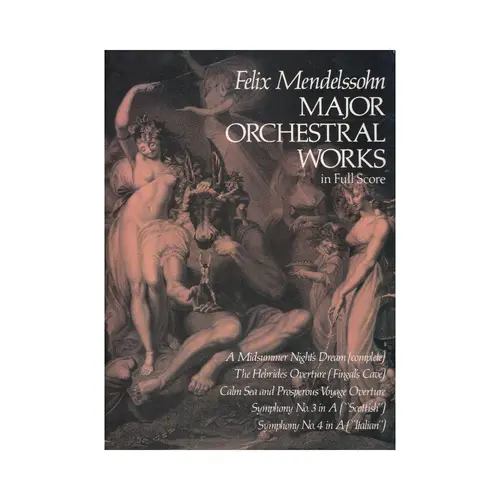 Major Orchestral Works in full score (edição antiga)
