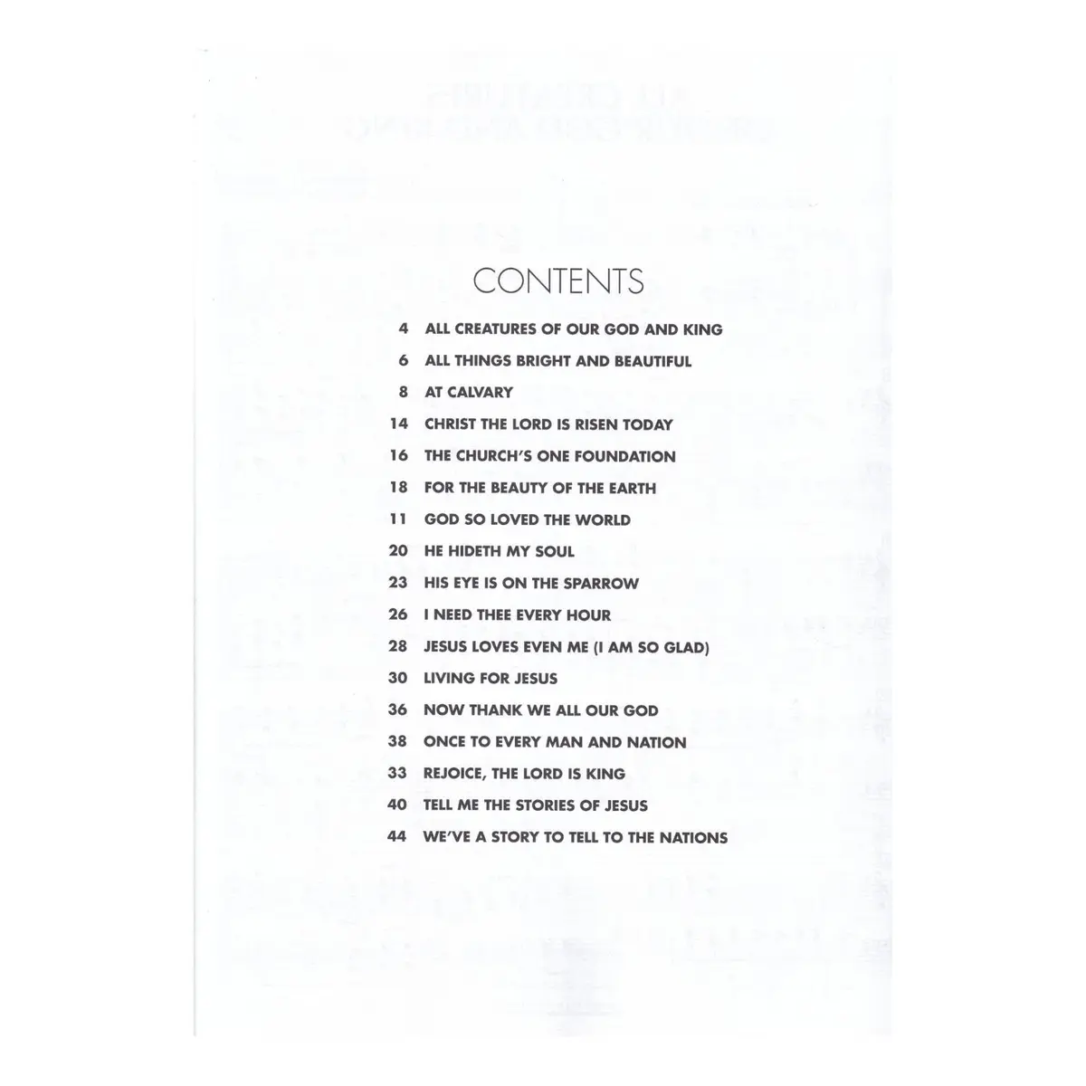 Symphonic Hymns for Piano