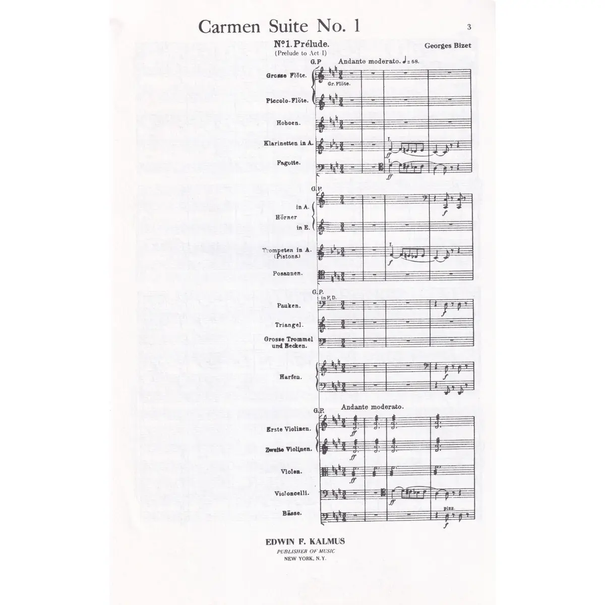 Carmen Suite N.1 ( partes )