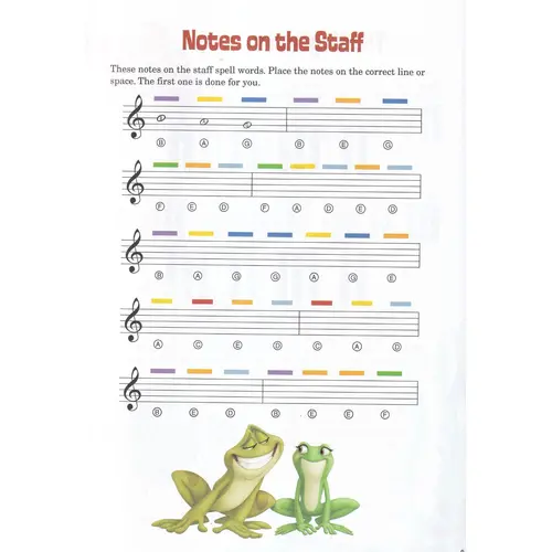 Disney Music Activity Book - An Introduction To Music