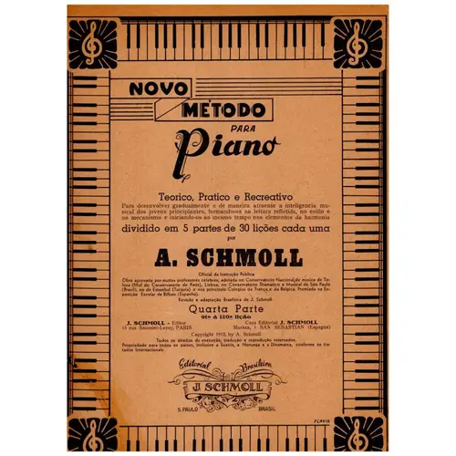 Novo Método Para Piano - 4 Parte