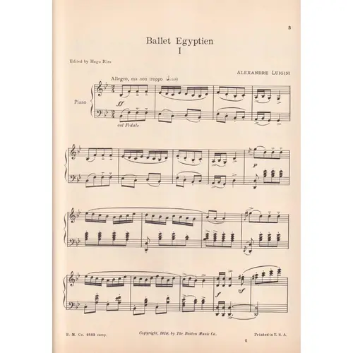 Ballet Egyptien - Suite N.1