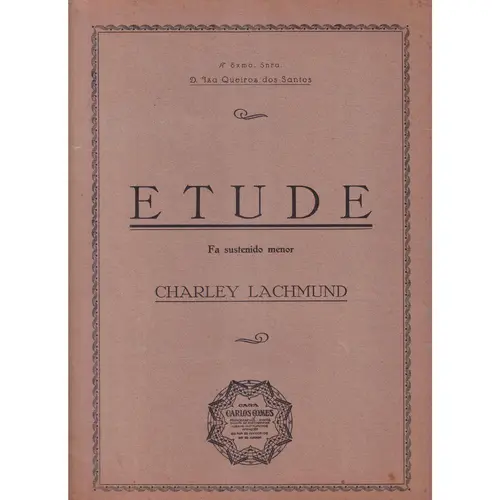 Etude Fa Sustenido Menor  (Edição Antiga)