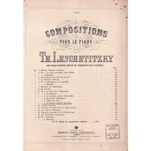 Petite Coquette / Scherzino  (Edição Antiga)