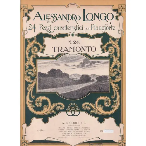 Tramonto (N.24)  (Edição Antiga)