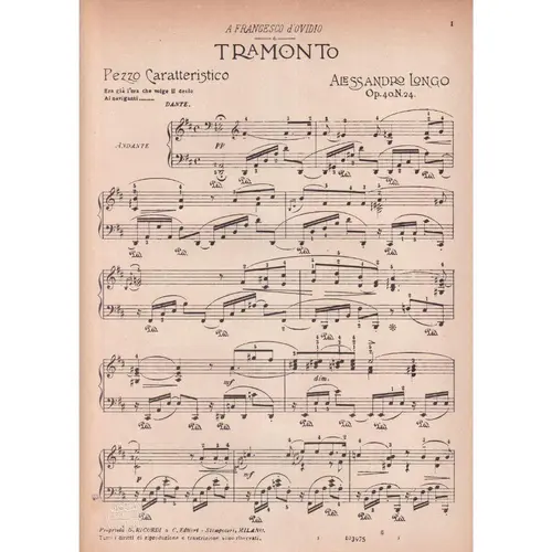 Tramonto (N.24)  (Edição Antiga)