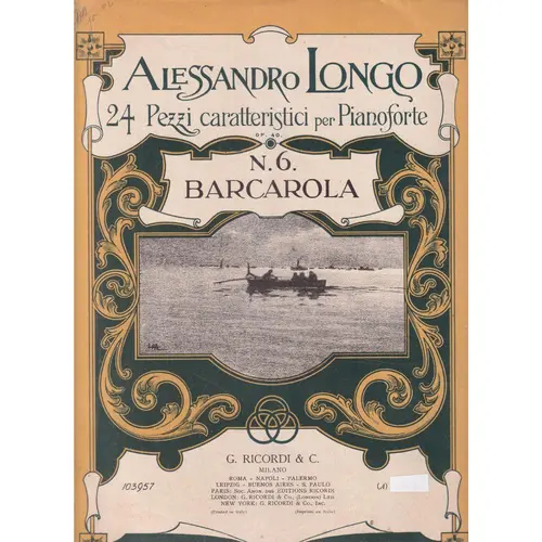 Barcarola  (Edição Antiga)