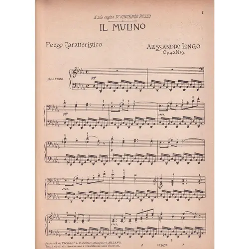 Il Mulino   (Edição Antiga)