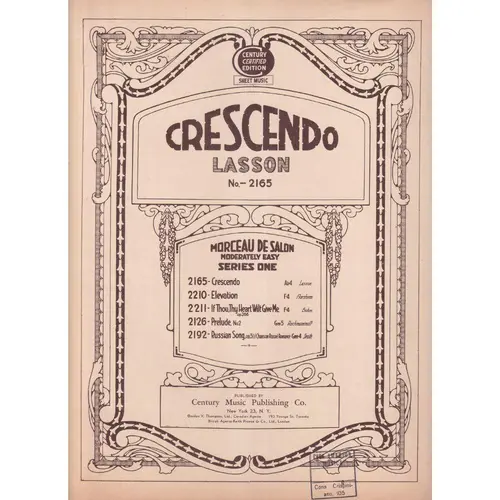 Crescendo  (Edição Antiga)