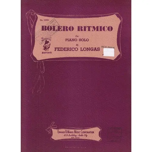 Bolero Ritmico  (Edição Antiga)