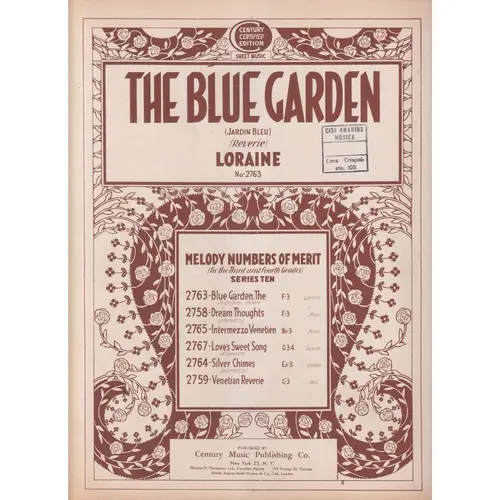 The Blue Garden   (Edição Antiga)