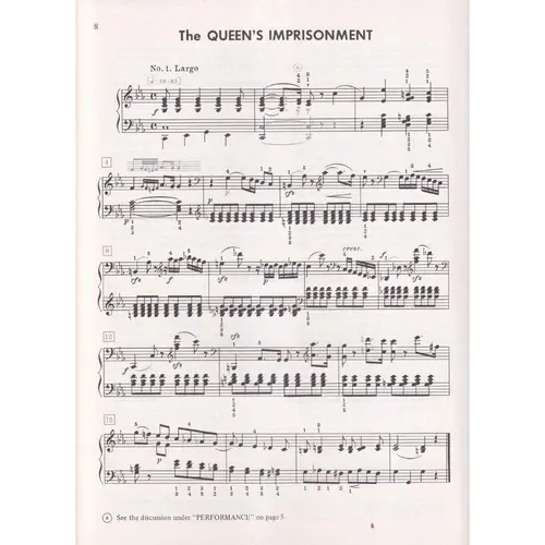 The Sufferings of the Queen of France - op. 23 para piano