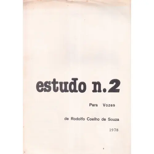 Estudo N.2 para vozes