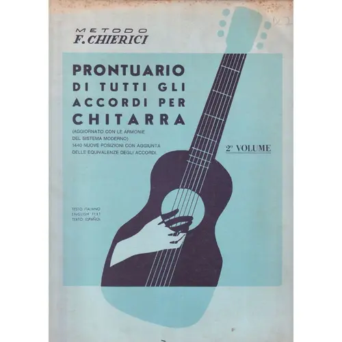 Prontuario Di Tutti Gli Accordi Per Chitarra vol.2