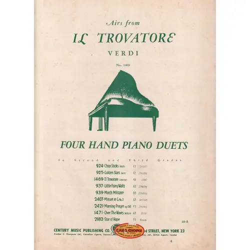 Il Trovatore - aria para dois pianos