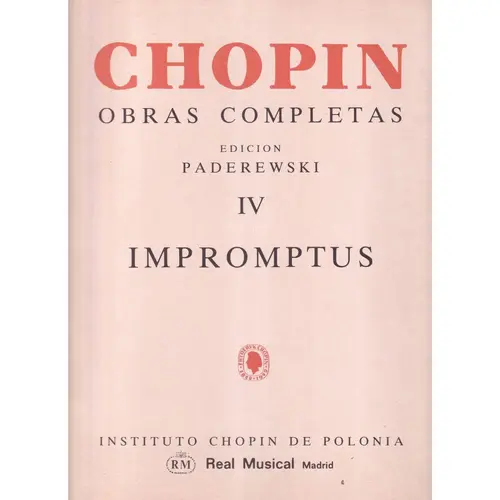 Impromptus - obras completas IV para piano