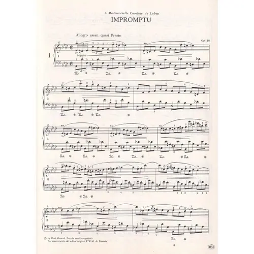 Impromptus - obras completas IV para piano