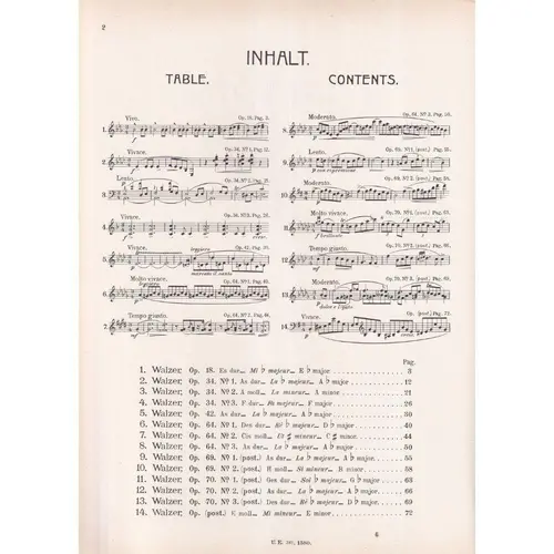 Walzer para piano (Raul Pugno)