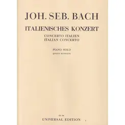 Italienisches Konzert para piano