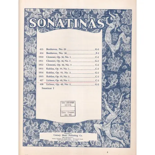 Sonatina - Op.49 N.1  (Edição Antiga)
