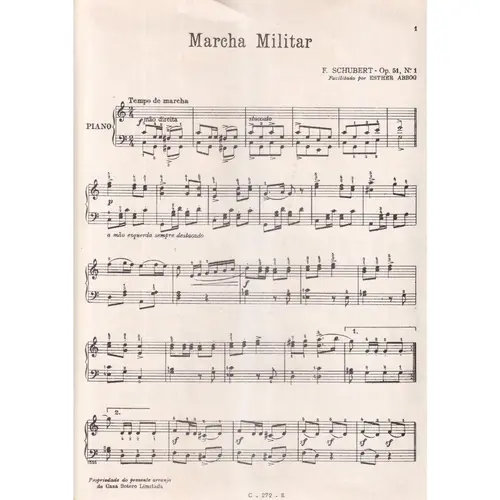Marcha Militar Op. 51, N. 1
