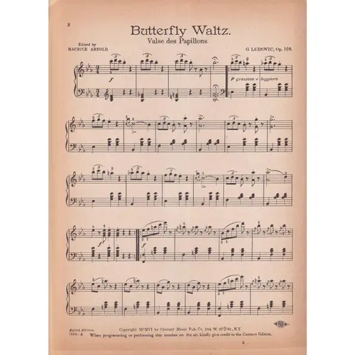 Butterfly Waltz  (Edição Antiga)
