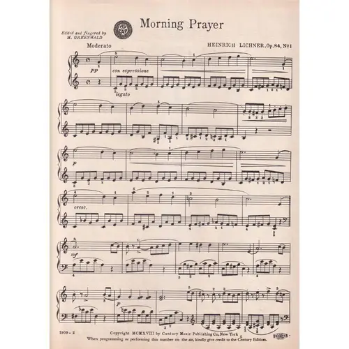 Morning Prayer  (Edição Antiga)
