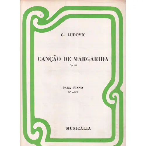 Canção De Margarida - Op. 33