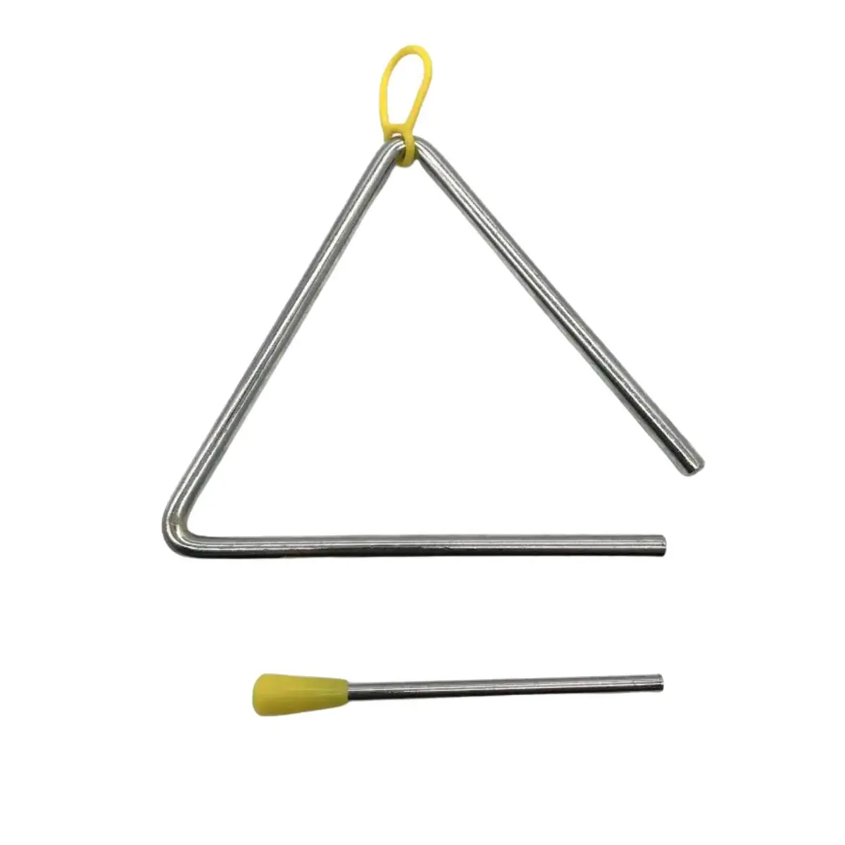 Triângulo metal 15 cm de metal infantil mini PHX