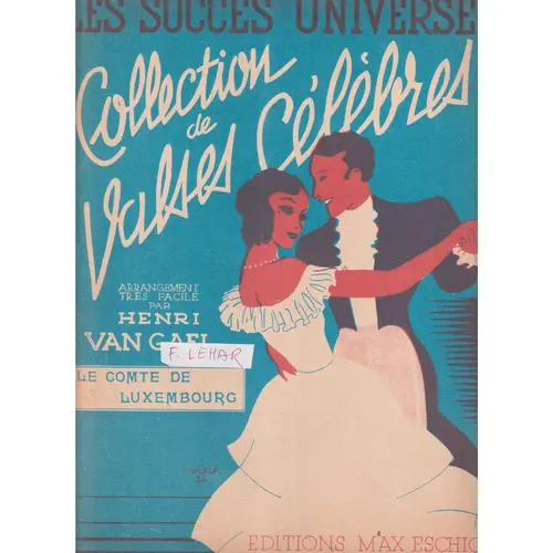Comte De Luxembourg - Valse  (Edição Antiga)