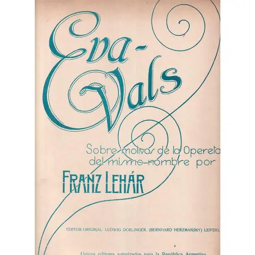 Eva - Vals  (Edição Antiga)