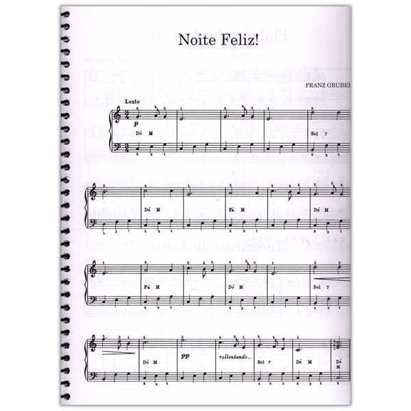 LIVRO DE PARTITURAS PARA PIANO VOLUME 1