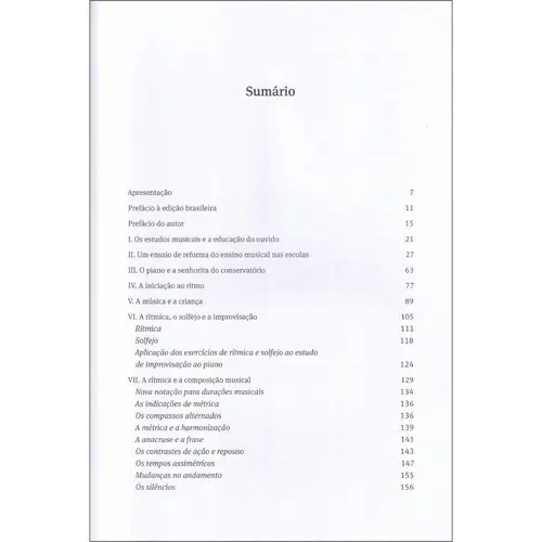 O Ritmo, a Música e a Educação