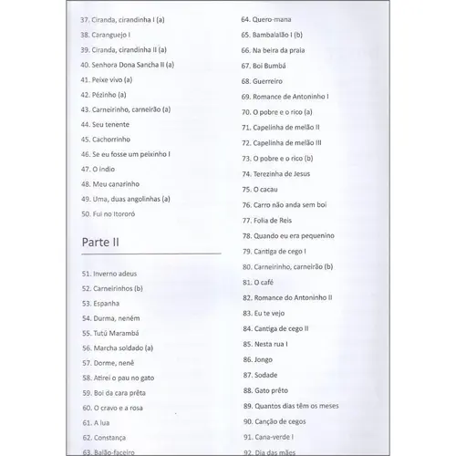 Canhendo de canções folclóricas brasileiras para dois violoncelos
