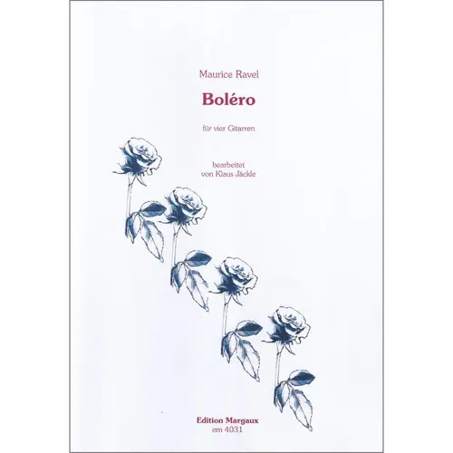 Bolero für vier Gitarren
