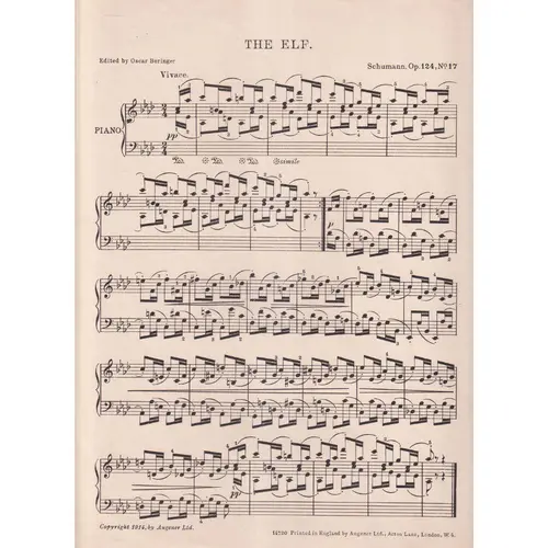 The elf (Elfe)- Album Leaves op.124 n.17