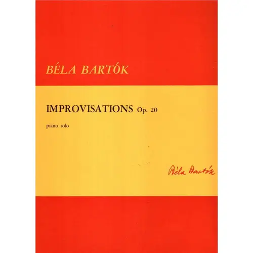 Improvisations op. 20 para piano